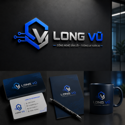 Logo Công Nghệ Long Vũ