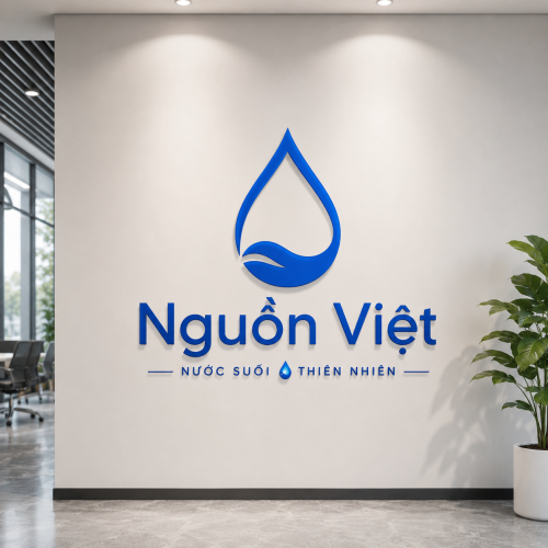 Logo Nước Suối Nguồn Việt